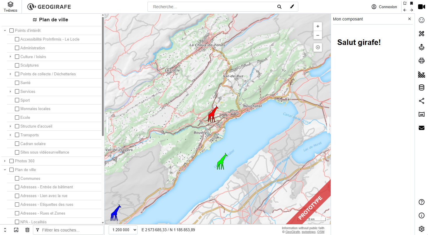 Hello World side panel