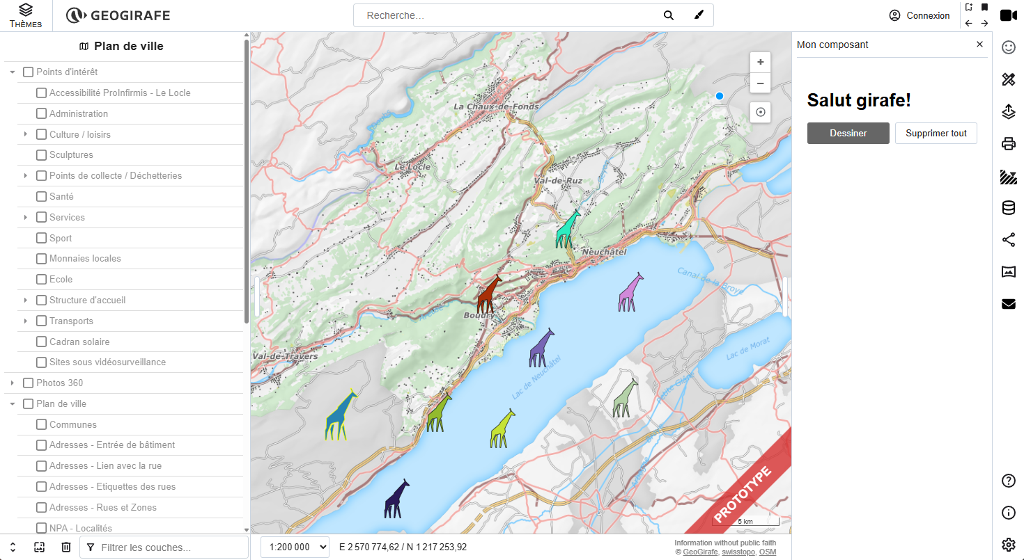 Hello World side panel