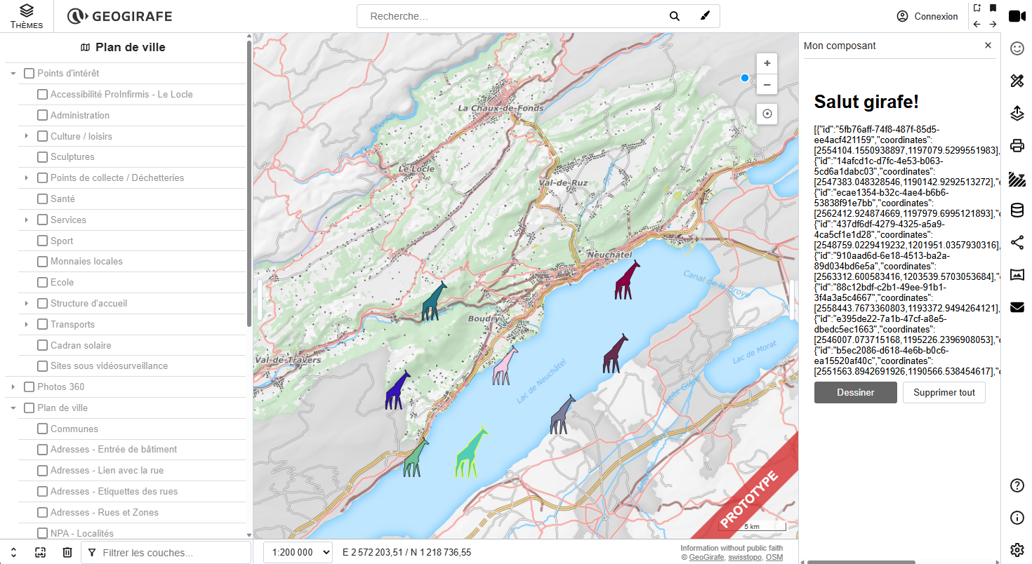 Hello World side panel